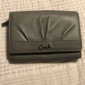 Gray coach wallet